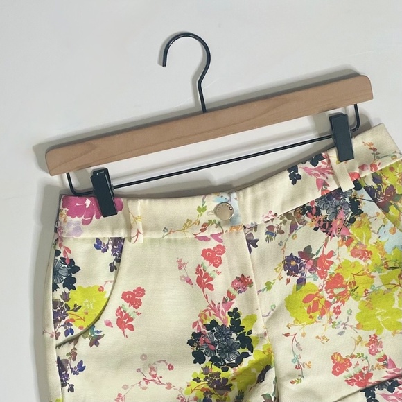TED BAKER London Bonno Summer Bloom Floral Trouser Shorts Cuffed Pockets 1 / 4 - Picture 4 of 16